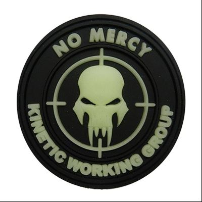 Patch NO MERCY - KINETIC GROUP Plastik GLOW