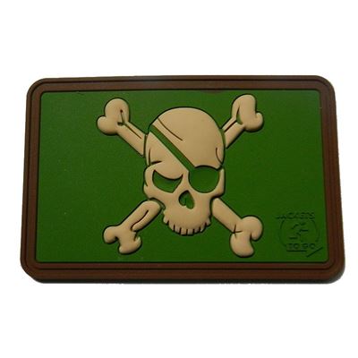 Patch PIRAT /TOTENKOPF/ Plastik MULTICAM