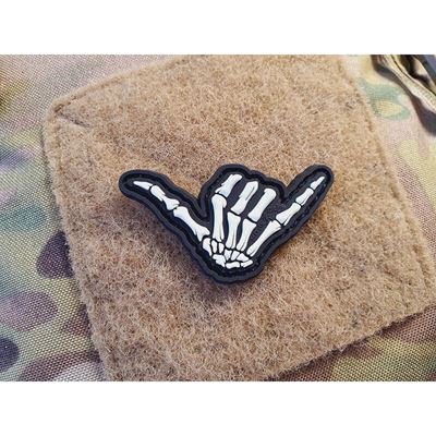 Aufnäher SHAKA mit Klettverschluss GLOW IN THE DARK JACKETS TO GO JTG-SKP-GID 3