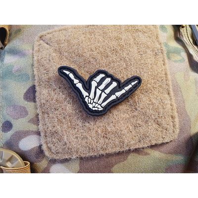 Aufnäher SHAKA mit Klettverschluss GLOW IN THE DARK JACKETS TO GO JTG-SKP-GID 4