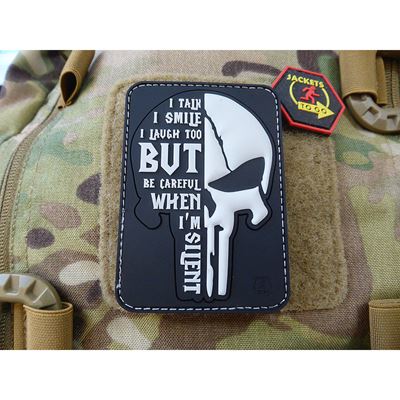 Patch SILENT PUNISHER Kunststoff Velcro