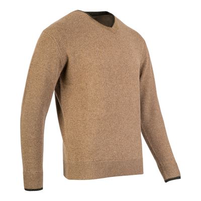 Pullover ASHCOMBE mit V-Ausschnitt aus Lammwolle BARLEY JACK PYKE JVNECASHBAR 3