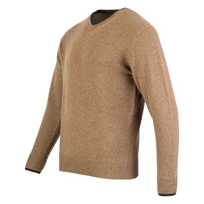 Pullover ASHCOMBE mit V-Ausschnitt aus Lammwolle BARLEY JACK PYKE JVNECASHBAR 4