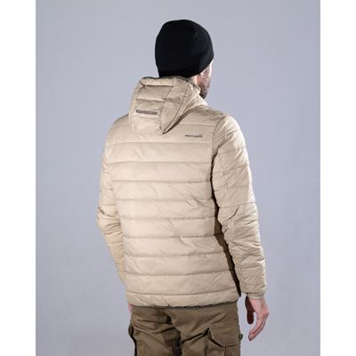 Jacke mit Kapuze AURORA 2.0 PUFFER HOODED KHAKI