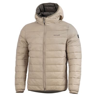 Jacke mit Kapuze AURORA 2.0 PUFFER HOODED KHAKI
