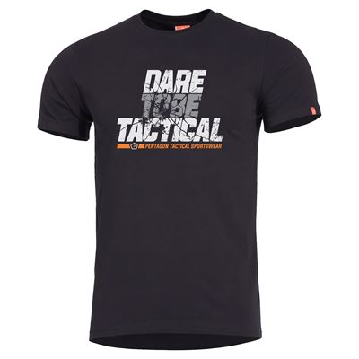 Tshirt DARE TO BE TACTICAL SCHWARZ