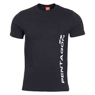 T-Shirt PENTAGON VERTICAL SCHWARZ