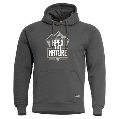 Pullover PHAETON APEX OF NATURE mit Kapuze GRAU