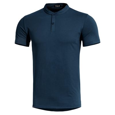 T-Shirt ROMEO HENLEY 2.0 Kurzarm BLAU