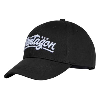 Kappe COMPETITOR BB CAP mit PENTAGON-Stickerei SCHWARZ