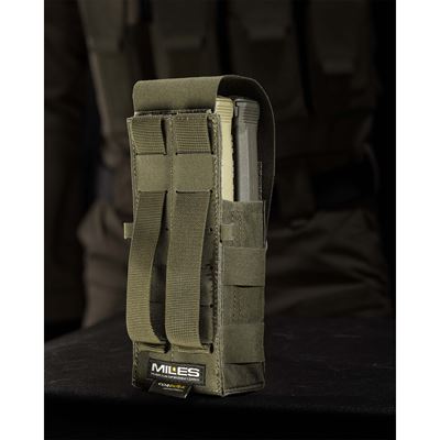 Magazintasche für zwei Magazine vom Typ STANAG 4179 und AKM AMINA RAL 7013 PENTAGON K17110-06E 5