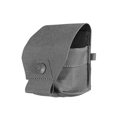 Granat Pouch AMINA WOLF GREY