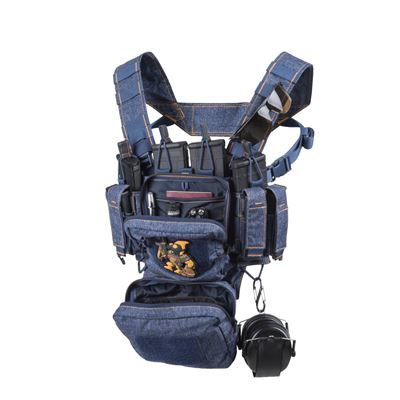 Chest Rig MINI RIG® BLAU MELANGE