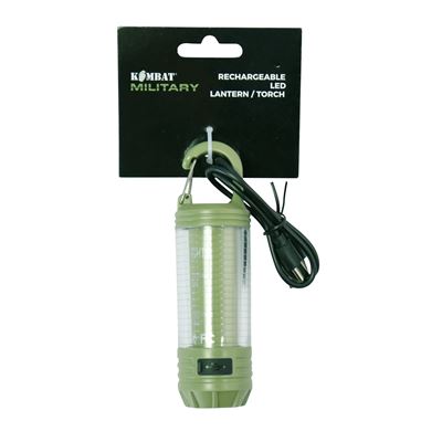 Wiederaufladbare Taschenlampe mit Karabiner