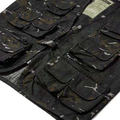 Taktische Weste Kinder TACTICAL BTP BLACK KOMBAT KO-1014-BTPB 3
