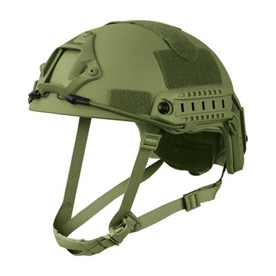 Helm FAST Airborne komplett velcro OLIVE