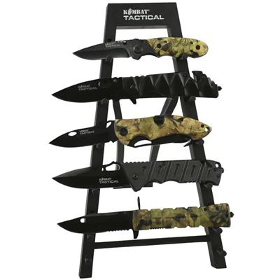 Ständer für Messer KOMBAT TACTICAL SCHWARZ