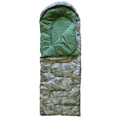Schlafsack Kinder mit Reißverschluss Camouflage BTP