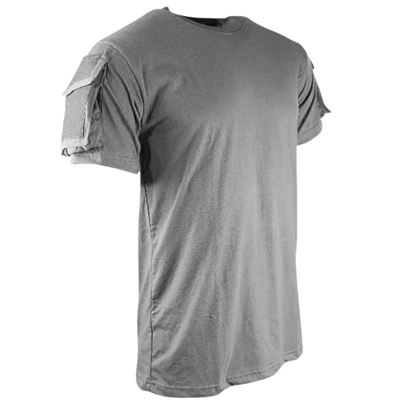 Tshirt TACTICAL VELCRO Kurzarm GRAU