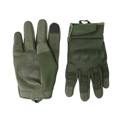 Handschuhe taktisch RECON Knöchelschutz GRÜN