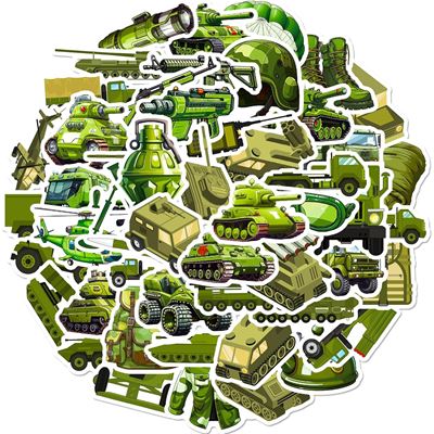 ARMY-Aufkleber, 50er-Set KOMBAT KO-2302-ARMY 3