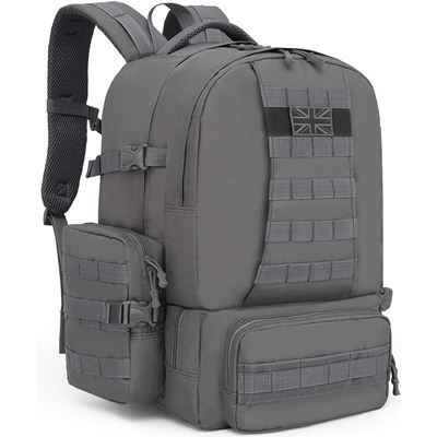 Rucksack Expedition MOLLE 50 Liter GRAU