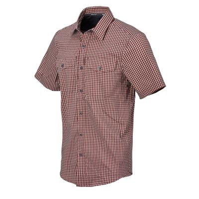 Hemd COVERT CONCEALED CARRY DIRT RED CHECKERED