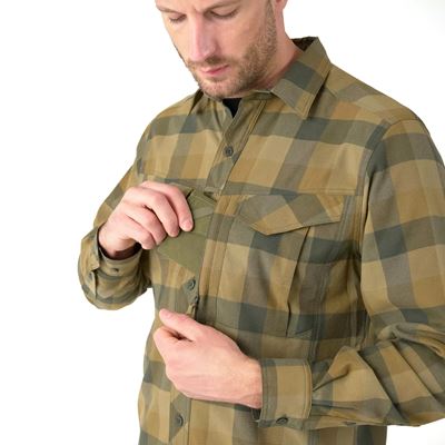 Hemd DEFENDER Mk2 Nylon Sorona® Langarm BAYOU MOSS Helikon-Tex® KO-DF2-NS-2S 2