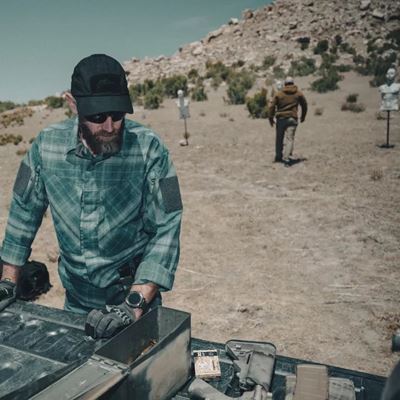 Shirt MBDU WESTERN BLUE PLAID