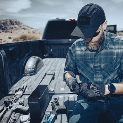 Shirt MBDU WESTERN BLUE PLAID