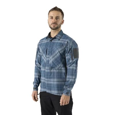 Shirt MBDU WESTERN BLUE PLAID
