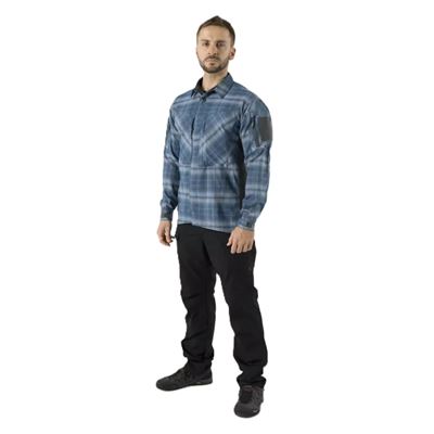 Shirt MBDU WESTERN BLUE PLAID