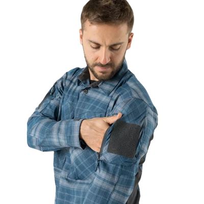 Shirt MBDU WESTERN BLUE PLAID