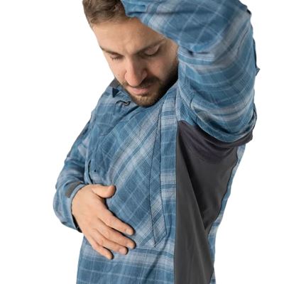 Shirt MBDU WESTERN BLUE PLAID