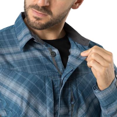 Shirt MBDU WESTERN BLUE PLAID