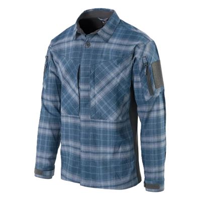 Shirt MBDU WESTERN BLUE PLAID