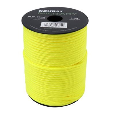 Schnur PARA 3mm/100m NEON Yellow