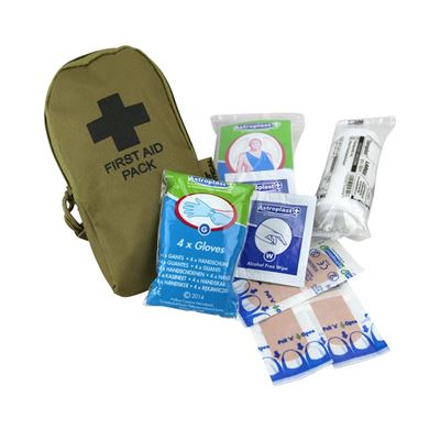 First Aid Kit klein mit Material COYOTE