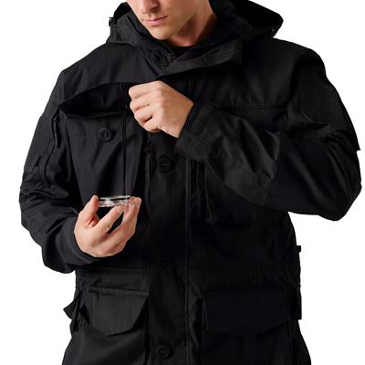 Jacke RECON SMOCK DuraCanvas® SCHWARZ Helikon-Tex® KU-RSJ-DV-01 11
