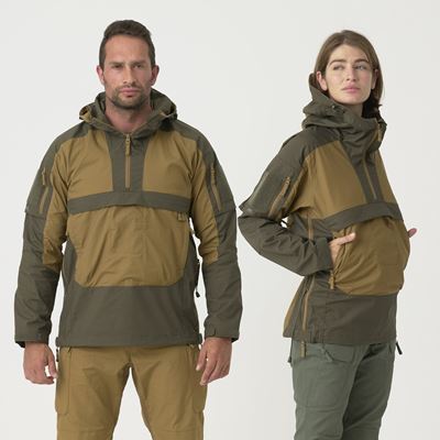 Windjacke TRACER COYOTE/TAIGA GREEN