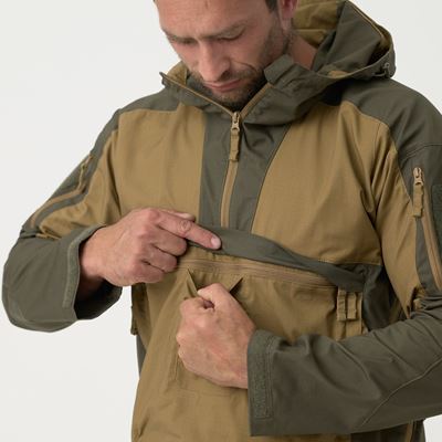 Windjacke TRACER COYOTE/TAIGA GREEN