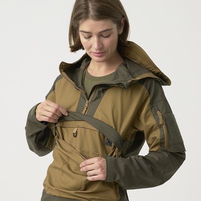 Windjacke TRACER COYOTE/TAIGA GREEN