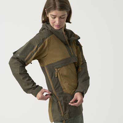 Windjacke TRACER COYOTE/TAIGA GREEN