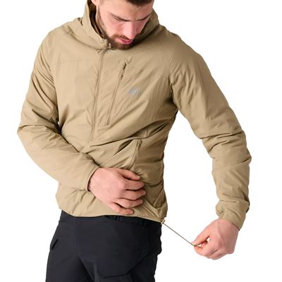 Jacke WOLFHOUND LITE mit Kapuze KHAKI Helikon-Tex® KU-WHH-NL-13 8