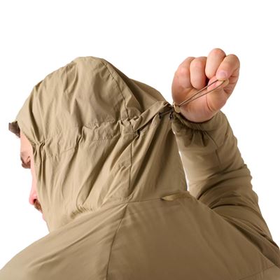 Jacke WOLFHOUND LITE mit Kapuze KHAKI Helikon-Tex® KU-WHH-NL-13 3