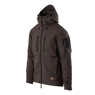 Jacke YUKON WINTER DuraCanvas® EARTH BROWN/SCHWARZ
