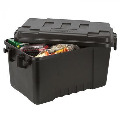 Transportkiste/Box SPORTMAN'S TRUNK 45 l Kunststoff SCHWARZ