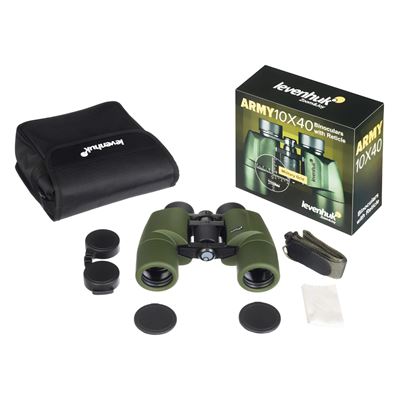 Binokulares Fernglas mit Zielfernrohr 10x40 ARMY OLIV