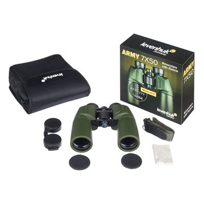 Binokulares Fernglas mit Zielfernrohr 7x50 ARMY OLIV