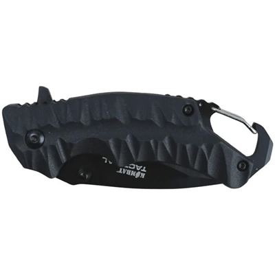 Klappmesser ELITE GATOR mit Karabiner SCHWARZ